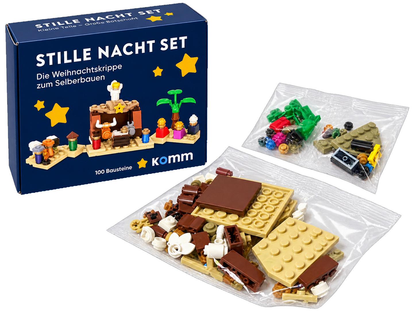 Stille Nacht Set - Die Weihnachtskrippe zum Selberbauen